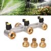 Uprgades 3 Way Tap Adapter Convenient 3 Way Water Distribution Easy To Use 3 Way Water Adapter Flexible Water Adapter