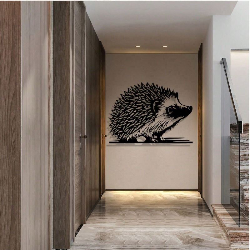 Dekoracja ścienna z żelaza Panel artystyczny metalowy