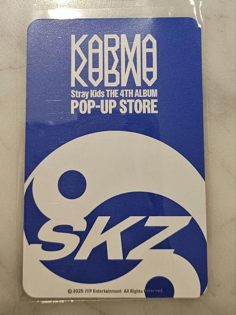 [USED] Stray Kids KARMA POPUP in Korea Seungmin Lakidro