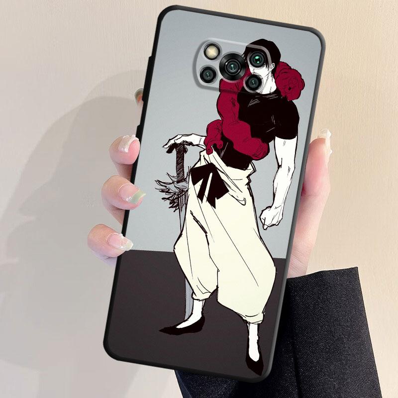 Tpu miękki zderzak etui na telefon do Samsung Galaxy S21 S20 S22 S23 uwaga 20 Ultra 10 Plus 8 9 S21 S20 Fe Jujutsu Kaisen Anime okładka