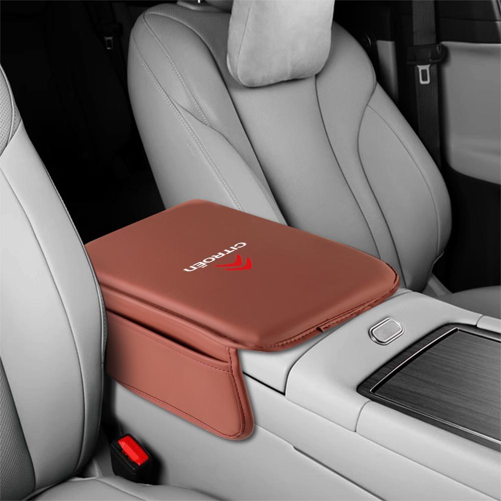 Car Armrest Box Pad Center Console Arm Rest Protector Cover For Citroen C4 C3 Xsara C-Elysee C5 C1 DS DS3 DS5 DS4 Jumper Picasso