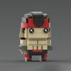 Classic Game Peripheral Building Blocks MOC Mortals Combat Kombat Action Figures  Model Kid Assembly Toy Birthday Gift