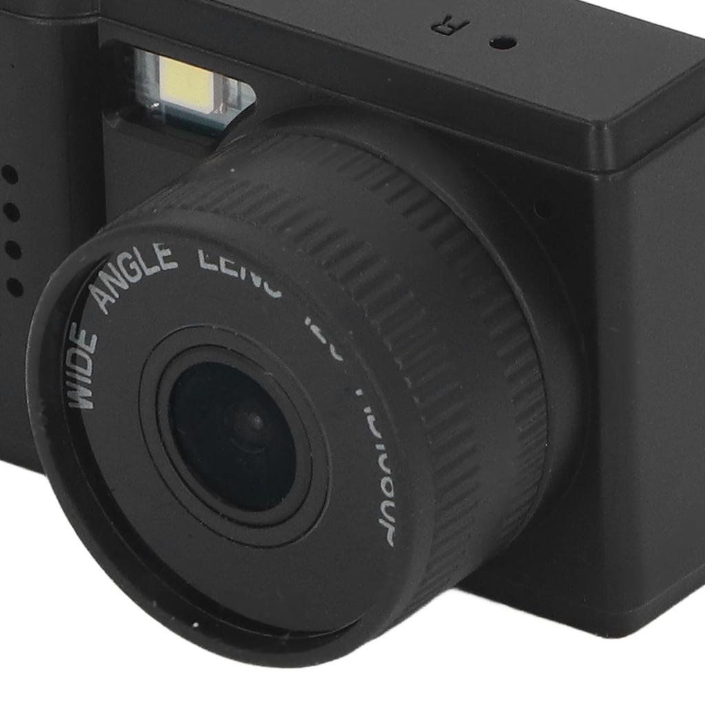 Micro Digital Camera, 1080P 2MP HD Mini Thumb Camera Portable Photo & Video Recording Camera with Wrist Strap, 120° Wide-Angle Lens, 128G Expansion,