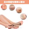 ASXMYAQ Foot Callus Foot Pedicure Stainless Steel Foot Heel Callus Callus Hard Skin Remover for Wet and Dry Feet File, Remover, Scraper, Tool, Rasp,