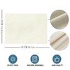 4/6pcs Linen Table Mat Non-Slip Bowl Pad Coaster Set Washable  Dining Table Placemats Retro Rustic Home Decoration Accessories