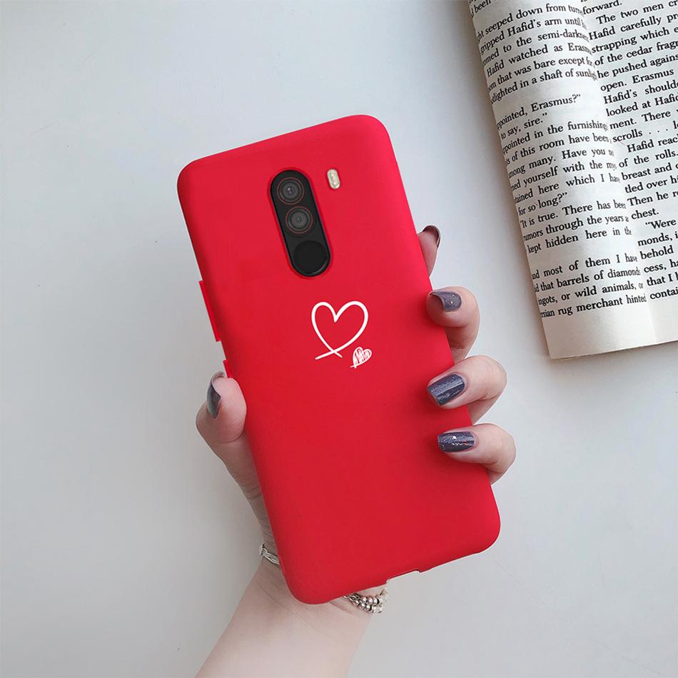 For Xiaomi Pocophone F1 Case Cute Cactus Soft TPU Silicone Back Cover For Pocophone F1 F 1 Poco F1 Phone Case Fundas Coque Shell