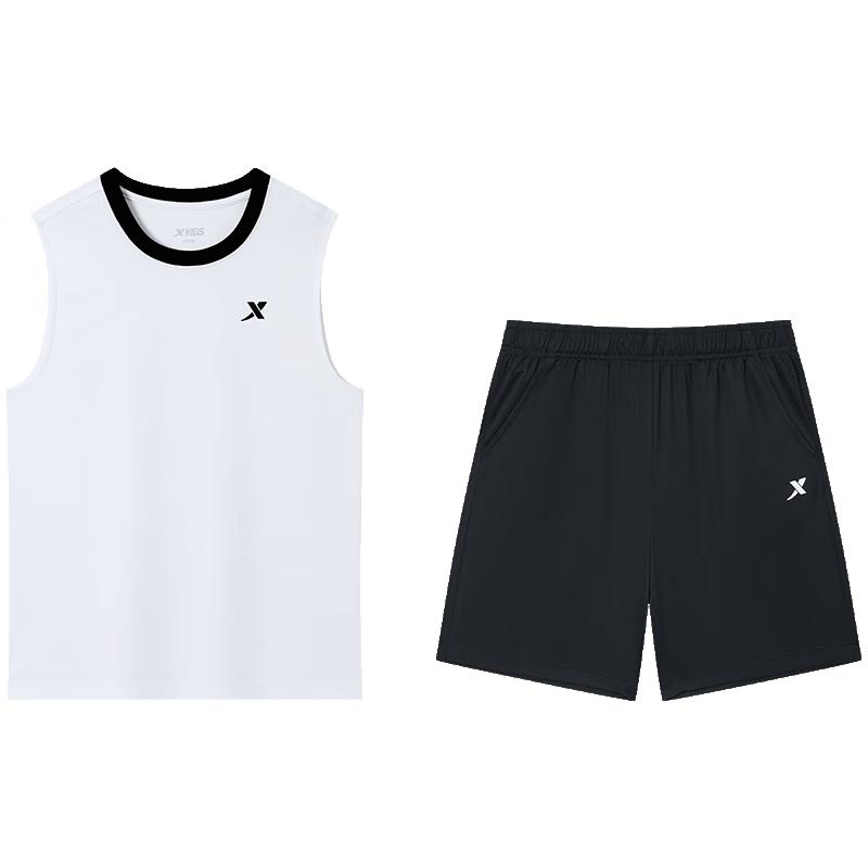 XTEP Kids  Unisex Moisture-Wicking Basketball Set 120