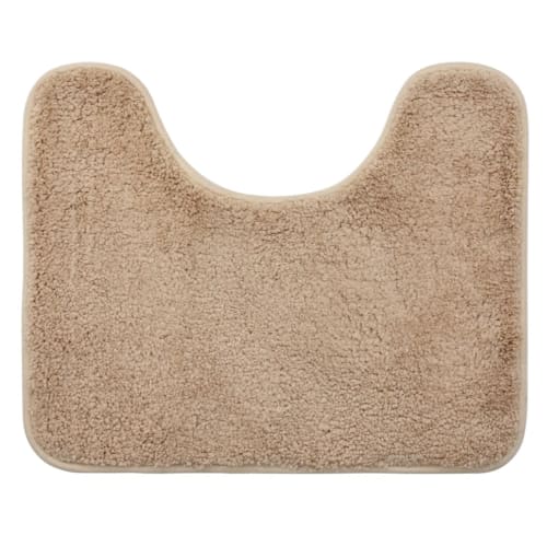Washable, Wipeable Toilet Mat, Absorbent, Quick-drying, Non-slip, Solid Color, Stylish, Space-saving Toilet Carpet, Regular Size 55x60cm, Available In