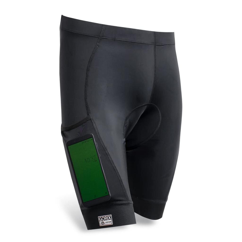 Cycling Bicycle Ultra Thick 3D Mega Pad Cycling Cycling Quick Drying and Road Cross [Gorix] Pants, Pants, (G-PT), Wear, Pants, Bicycle, Stretchable,
