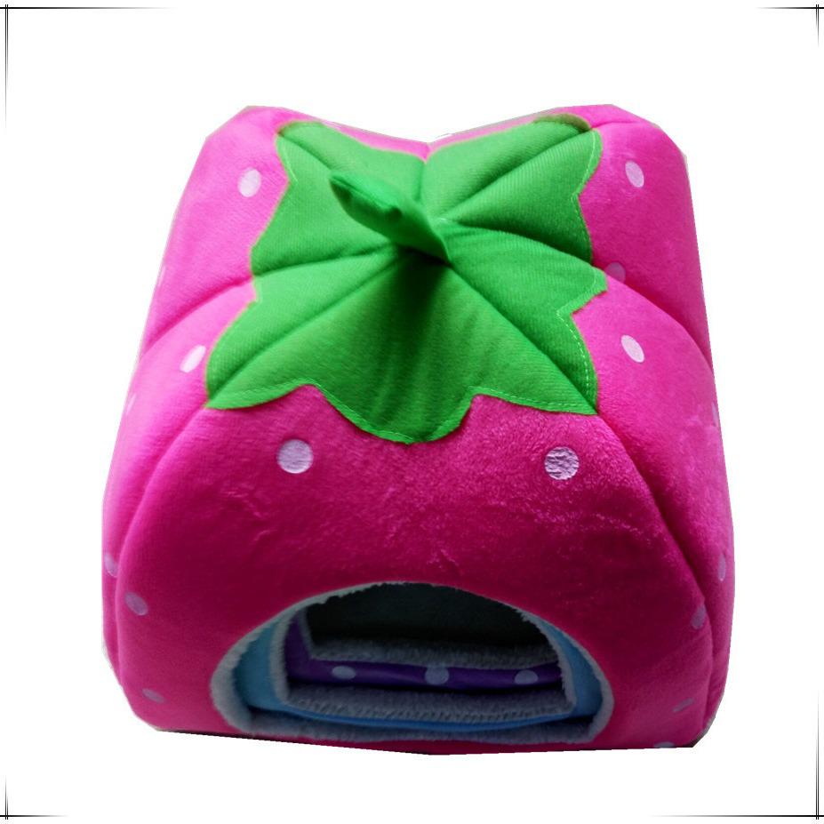 Jahodový pelíšek pro psy a kočky