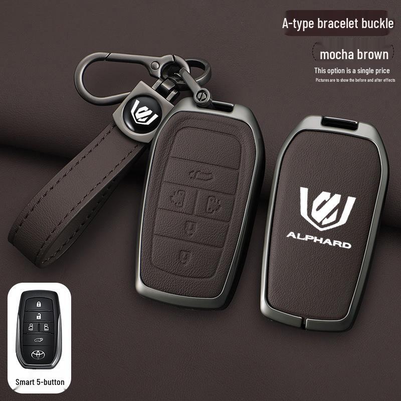 Alphard Vellfire 30 Series Zinc Alloy Key Fob Case