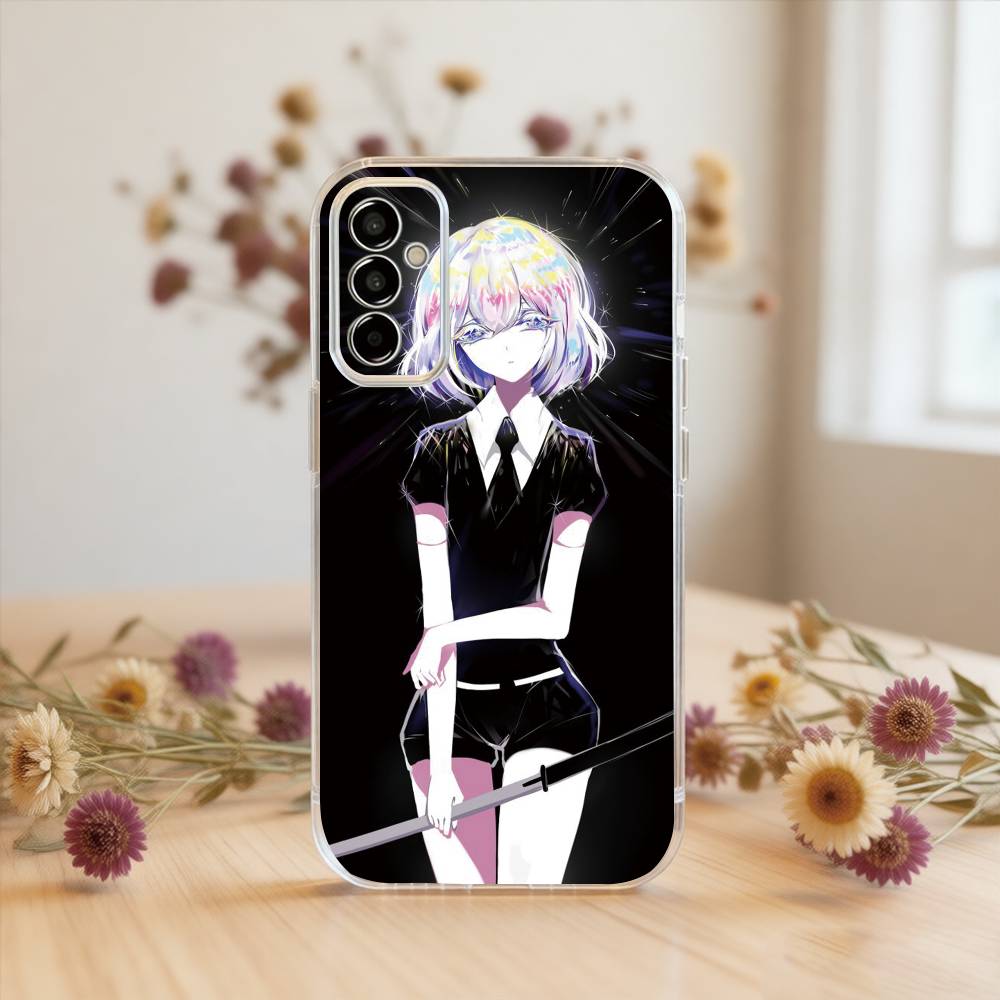 

Land of the Lustrous Phone Case Transparent Silicone Soft For SamsungA10,12,20,21S,30,31,40,50,51,52,70,71 Samsung a12
