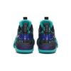 Anta Qingkuang 2 Slip Resistant Durable Low Top Basketball Shoes Kids sneaker Black Blue Green 312311116-1