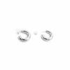 Boucles d'oreilles - LUXENTER - Thea - finition argentée - plaqué rhodium - oxyde de zirconium