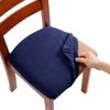 Polar Fleece Chair Covers Stretch Anti-dirty Seat Cover Removable Dining Room Upholstered Chairs Slipcovers Furniture Protector