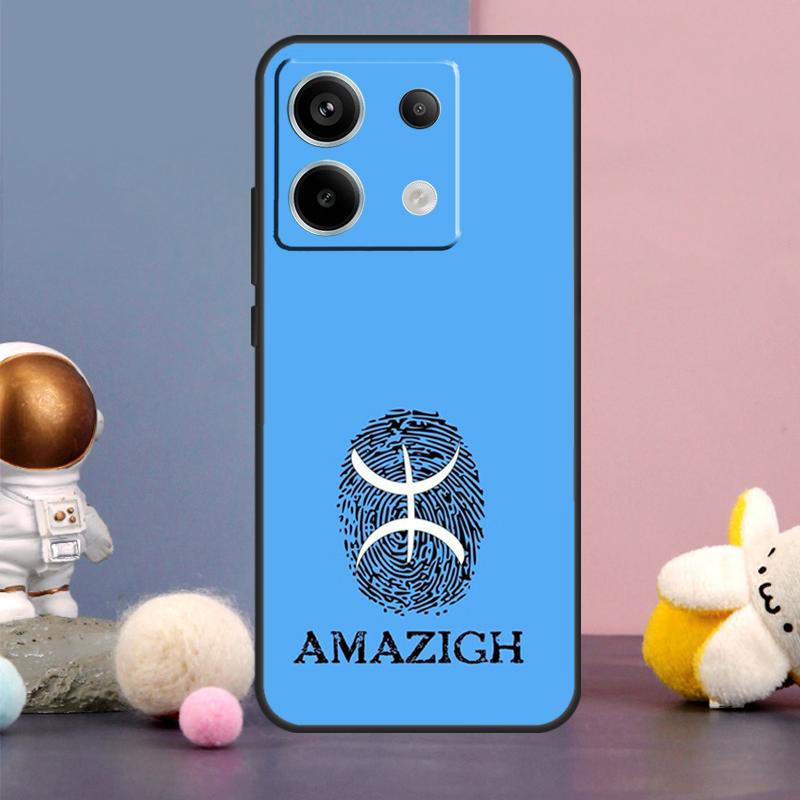 Amazigh Berber Flag Case For Xiaomi Redmi Note 9 10 11 12 13 Pro Plus 12S 11S 10S 9S Remdi 12 13 C 9C 10C Cover