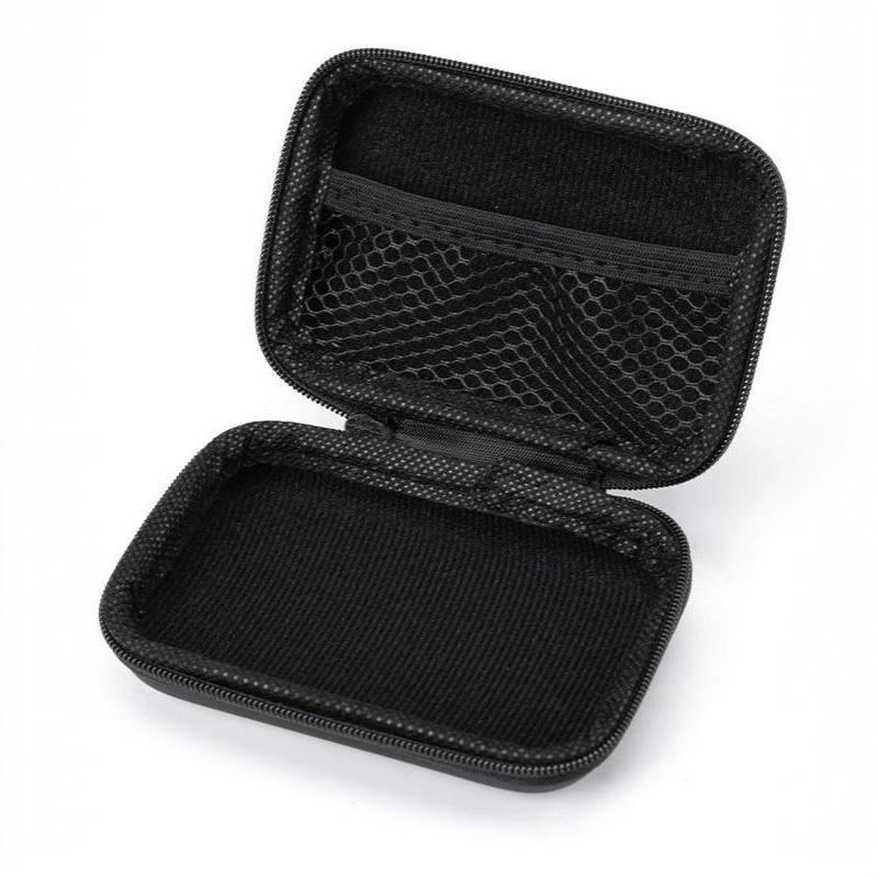 Hard Eva Storage Case With Shockproof Shell And Mesh Pocket For Cameras Cables Earphones And Small Gadgets