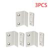 1-10PCS Ultra Thin Latch Cupboard L Type Door Closer Cabinet Catches Door Stopper Furniture Fittings Strong Magnetic Door Closer