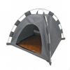 Foldable Pet Tent Bed Breathable Covered Cat Cave Cooling Surface for Cats, Dogs