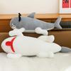 Ocean Series Great White Shark Plush Toy - Family Ornament, Bedtime Companion, Pillow Gift for Girls