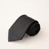 Solid Color Striped Neck Ties 8cm Width Men's Wedding Tie Classic Mens Necktie  Wedding Party