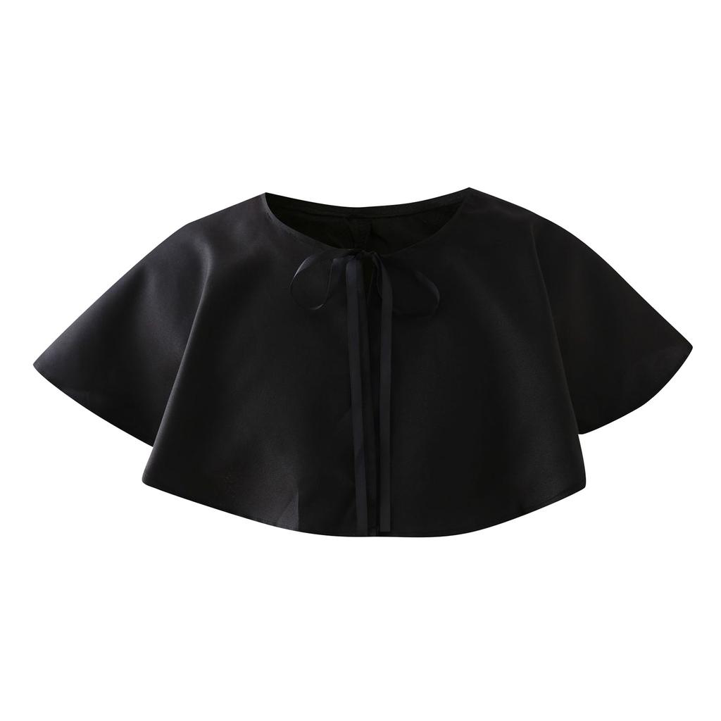 Men's And Women's Halloween Costumes Grim Cloak Shorts Shawl Lace-up Cloak
