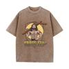 Asian Size Vintage Washed T Shirt Muscular Jesus Cross Fit Graphic Oversized Gym Christian Streetwear Short Sleeve Tee