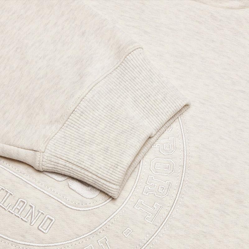 New FILA Sweatshirt Men's Light Khaki Heather Gray F11M445208FLK