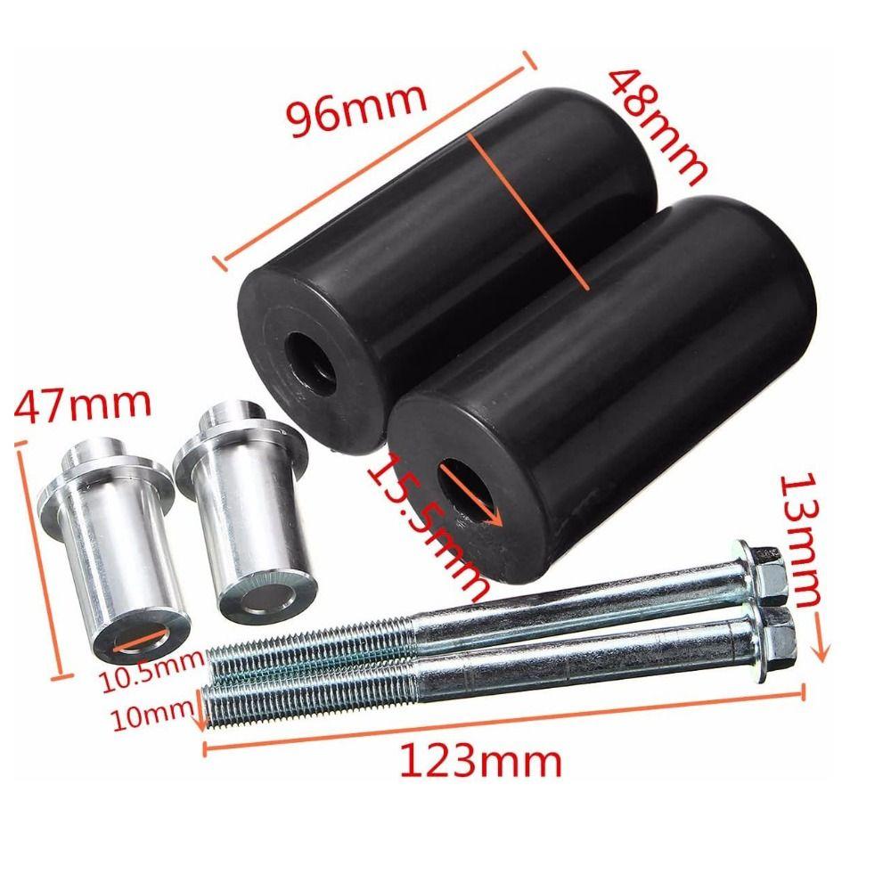 Aluminum Alloy Crash Bar Sliders Impact Resistance Universal Motorcycle Falling Protector Motorcycle Frame Sliders