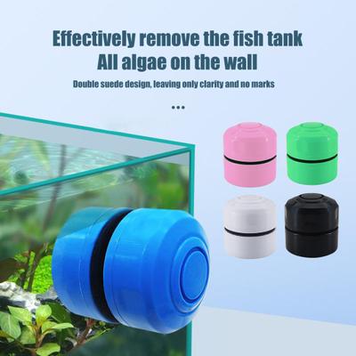 Kartáč na akvária Snadné použití Účinné čištění Mini magnetický čistící kartáček do domácích potřeb