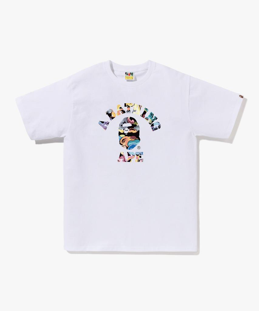 Beipeu Art Camo College T-Shirt (M) White