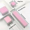 1 Pc Multi-functional Jewelry Storage Box Velvet Box Ring Necklace Pendant Storage Box