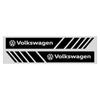 2Pcs Car Stripe Stickers Rearview Mirror Reflective Vinyl Decals Decoration For Volkswagen Passat Polo Golf Beetle Caddy T5 Up Eos Tiguan SkodaA5