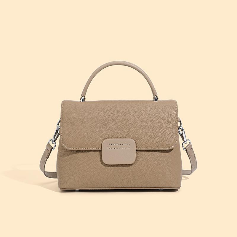 Taška Shell Nová hovädzia koža Taška cez rameno Messenger Ležérna dámska taška