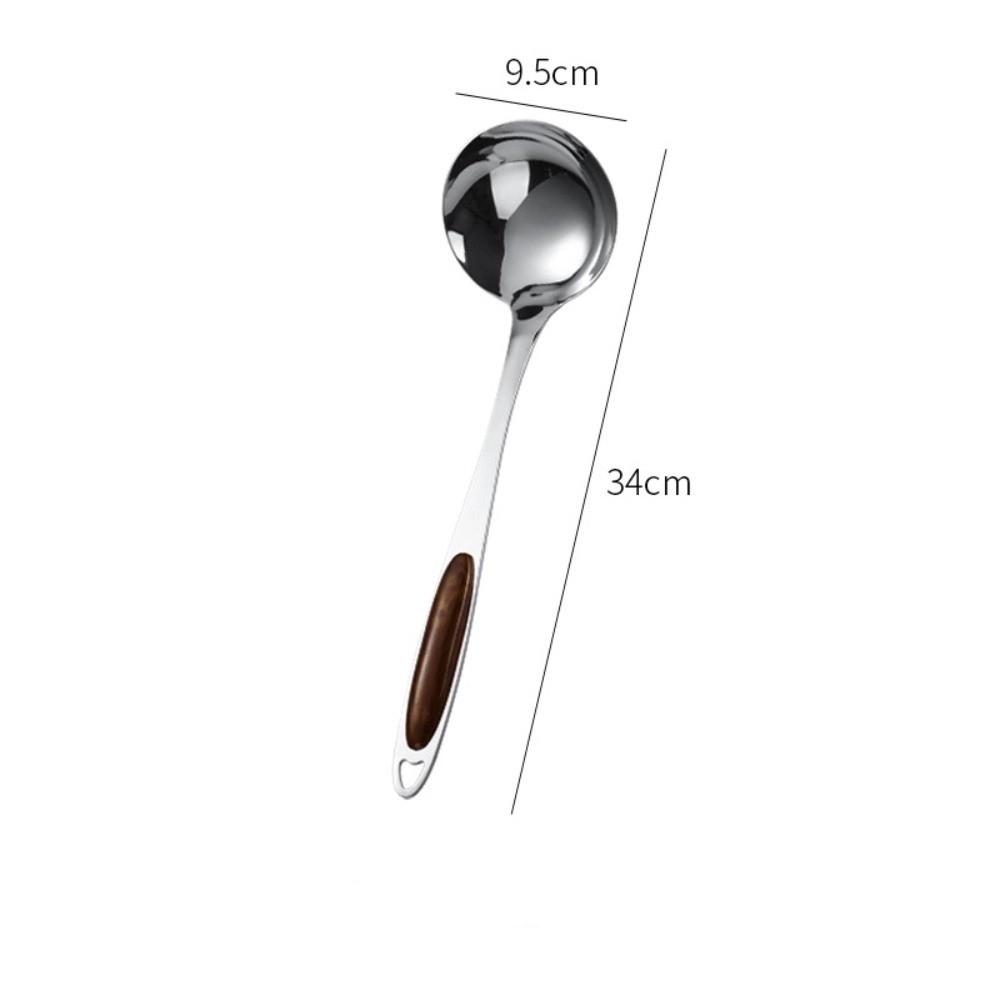 

Деревянная ручка Кухонная лопатка для вока Цельная ложка Ложка-дуршлаг Новые кухонные инструменты Приготовление пищи 01