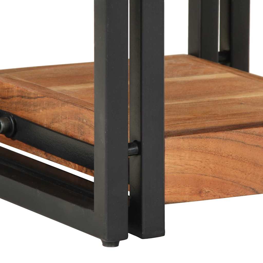 Nightstand 2 pcs Brown 30 x 30 x 40 cm Solid Wood Acacia