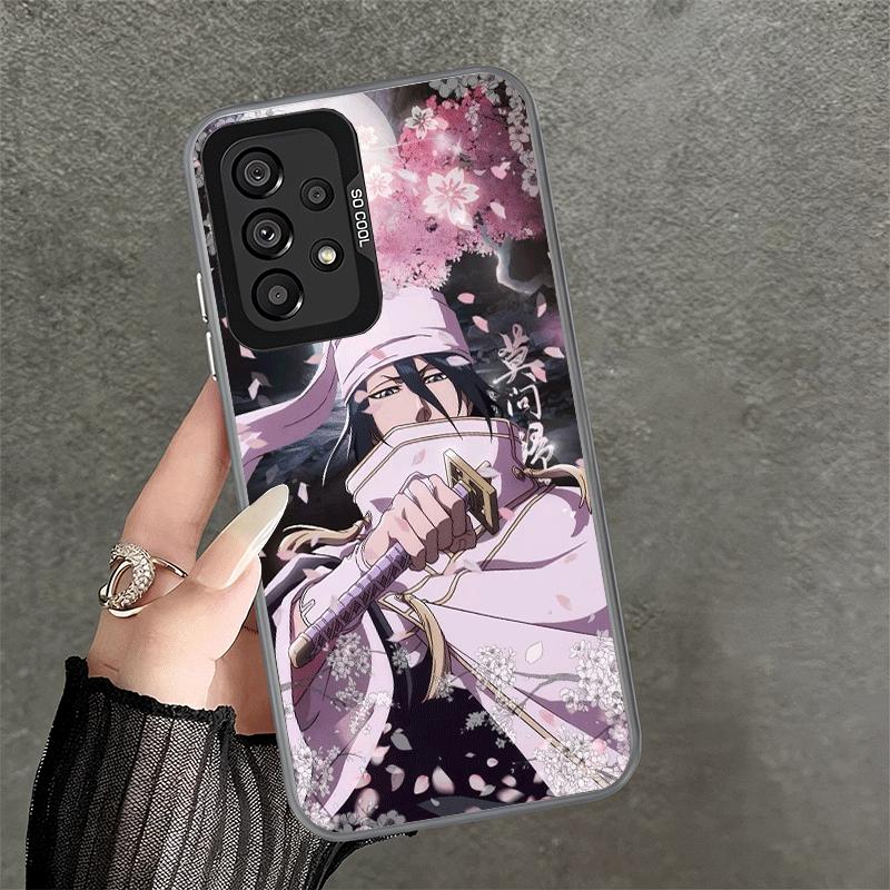 Bleach Kuchiki Byakuya Soft Phone Case for Samsung A17 A16 A15 A14 A13 A57 A56 A55 A54 A53 A37 A36 A35 A34 A33 A26 A25 A24 A23 A