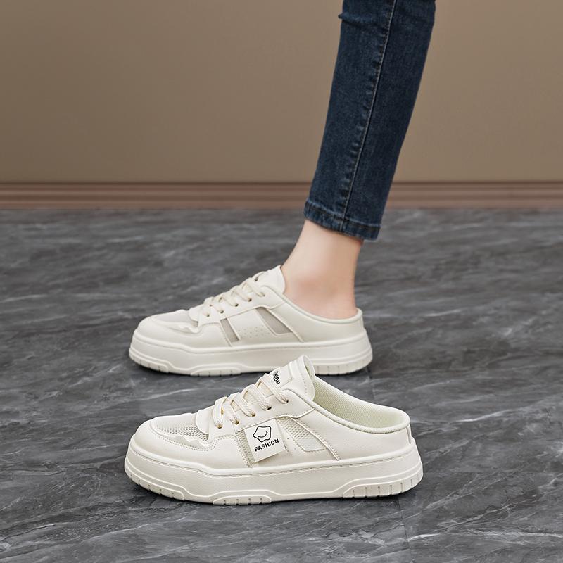 Women Summer Sandals Beige Clogs Casual Girl Slippers Backless Sneakers Black Casual Sport Sandals