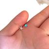 Female Exquisite Compact Mini Star Earrings