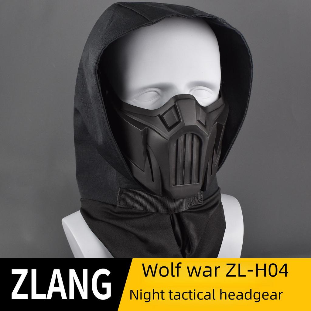 Tactical Outdoor Night Hood: Wear-Resistant, Breathable Sunscreen Mask for Movie Props