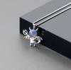 BFCLUB Silver Color necklace Moonstone Bead Necklaces & Pendants For Women Handmade 925 Sterling Silver Fashion Jewelry