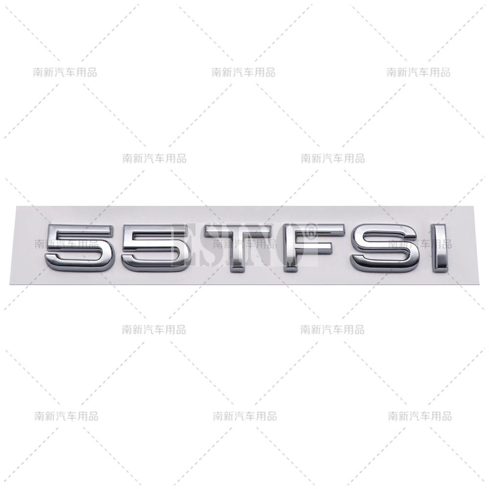 30 35 40 45 50 55 60 TFSI ABS Emblema Adesivo Adesivo Decalcomania per Bagagliaio Posteriore per Audi A4 A5 A6 A7 A8 Q3 Q5 Q6 Q7 Q8