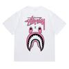 Tricou Bumbac Classic cu Imprimeu Ape Lightning Unisex Mânecă Scurtă Croială Largă Îmbrăcăminte Casual