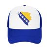 Bosnia Flag Symbol Casual Baseball Cap  Kpop Rock Sun Hats Summer Hot Sale Couple Women Yk Cute Baseball Caps