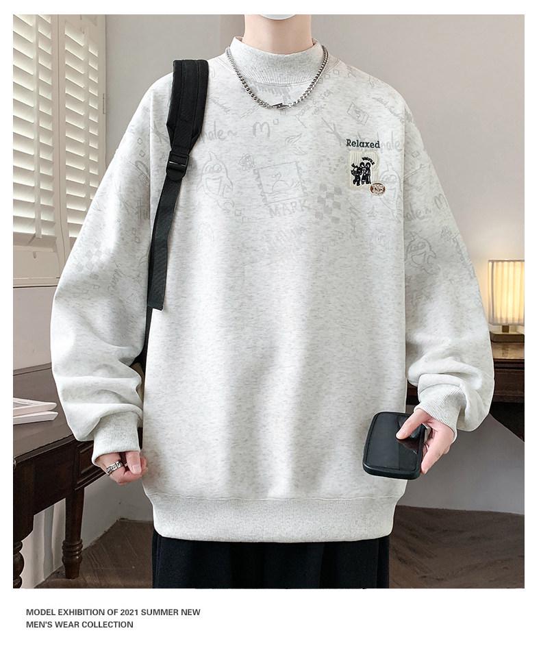 Fleece-Lined Thick Hoodie for Boys and Teens - Autumn/Winter Long-Sleeve Warm Wear