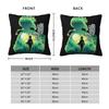 Maomao Anime Square Pillow Cases The Apothecary Diaries Cushion Cover Creative Zippered Decor Pillowcase For Home 40*40Cm