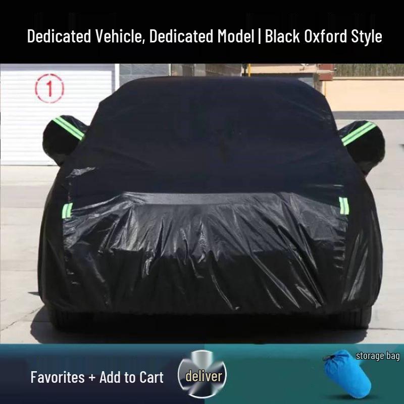 Universal Thickened Car Cover - Sun, Snow & Rain Protection