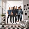 Wall TapestryFoo Fighters Art Hanging Cloth Decorative Background Cover for Room Decoration