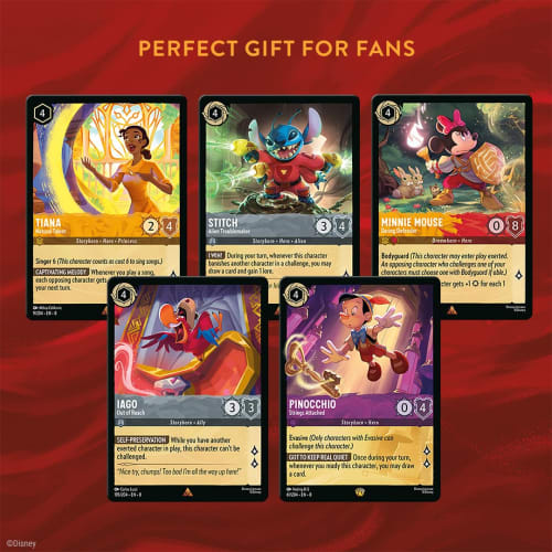 Ravensburger Disney Lorcania TCG for Ages 8+: Jafar Illuminati Reign of the Swarm | Secure Card Storage | Booster Packs & Comprehensive Guide | Origin