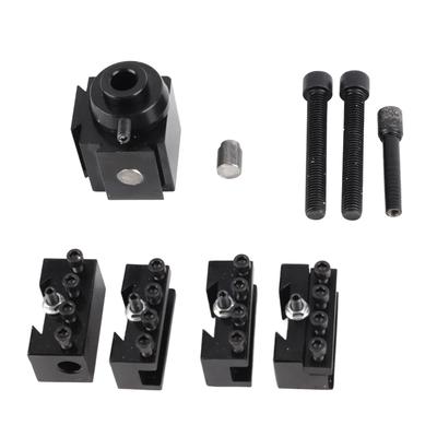 Fast Change Tool Post Set Wedge Type Steel Holders for 0618 7x12 7x14 210 8x16 220x600 220x750 Mini